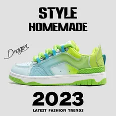 2023 Новых мужчин и женщин с одинаковой повседневной спортивной обувью на шнуровке, белые кроссовки