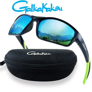 Новые солнцезащитные очки для рыбалки на открытом воздухе, Солнцезащитные очки для альпинизма, Велосипедные Спортивные Солнцезащитные очки, Футляр для очков, Зеркало