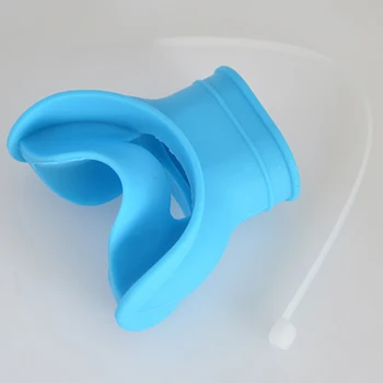 Применимо к большинству регуляторов дыхания для дайвинга, держатель регулятора, трубка для дайвинга 21 г 5.1 * 5.4*3.6 см Синий без запаха