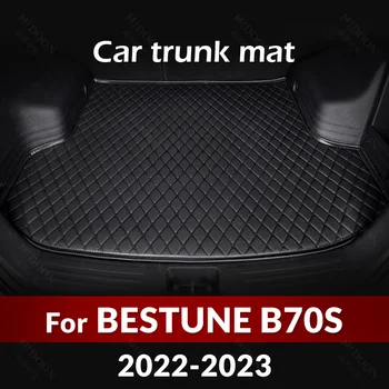 Коврик в багажник автомобиля для BESTUNE B70S 2022-2023 Пользовательские Автомобильные Аксессуары Для украшения интерьера автомобиля