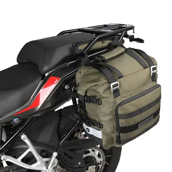 Багажная сумка для мотоцикла 30Л Водонепроницаемая Багажная сумка для хранения сидений, седельные сумки для багажника мотоцикла, Многофункциональный спортивный рюкзак