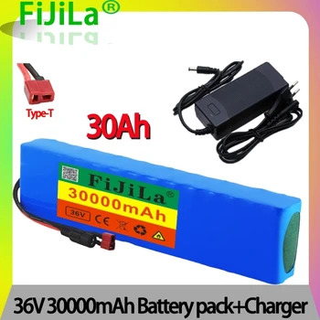 36V 30Ah 10S3P 18650 geändert fahrrad elektrische auto motorrad roller batterie mit15A BMS lithium-batterie pack+42V2A ladegerät