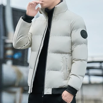 Зимняя мужская куртка с хлопчатобумажной подкладкой 2023, мужская куртка с хлопчатобумажной подкладкой на молнии, повседневная мужская куртка, мужская куртка с хлопчатобумажной подкладкой number06