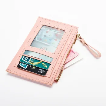 Корейский мультяшный кошелек, милый детский кошелек для монет, женский короткий Милый мультяшный Многофункциональный кошелек с нулевыми деньгами, сумка на молнии с несколькими картами.