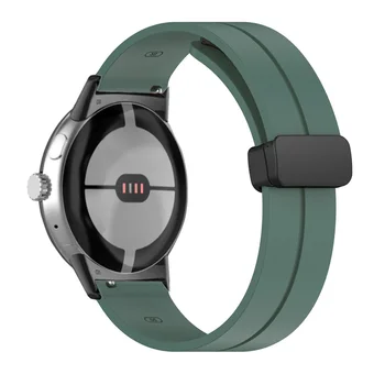 Магнитный ремешок для часов Google Pixel, спортивный мягкий силиконовый браслет, умные часы correa, Активные ремешки Pixel Watch, аксессуары