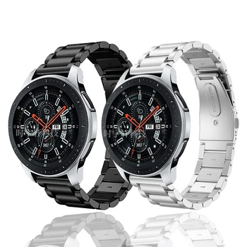 22 мм Металлический Ремешок Для Samsung Galaxy Watch 46 мм/3 45 мм/Huawei GT 2 Браслет из нержавеющей стали браслет 20 мм Для Samsung Watch 5/4