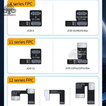 JC Tag-on Flex Cable JCID Face ID Ремонт Без снятия FPC для iPhone X XR XS 11 12 13 Pro Max Mini Программирование Ремонта Точечной матрицы