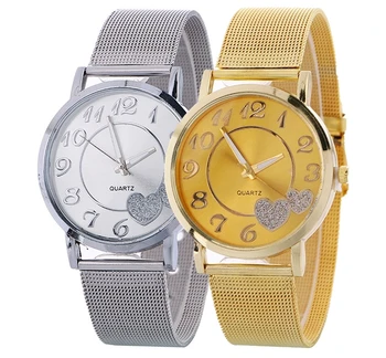 Reloj new love элитный бренд металлическая сетка с часами простые классические модные повседневные кварцевые часы высокого качества Relogio Masculino