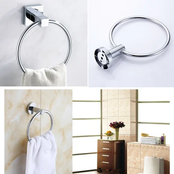 Настенное кольцо для полотенец для рук из нержавеющей стали, подвеска для ванной комнаты, вешалка для полотенец без ржавчины, полка для кухни и ванной комнаты