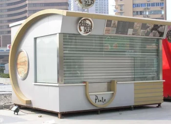Сборный киоск мобильный контейнерный ресторан быстрого питания наружная будка безопасности новейшего дизайна
