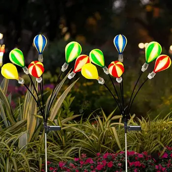 Садовый светильник Наружный садовый светильник высокой яркости Водонепроницаемые светодиодные газонные лампы Автоматическое включение / выключение Поворотный дизайн для наружного сада