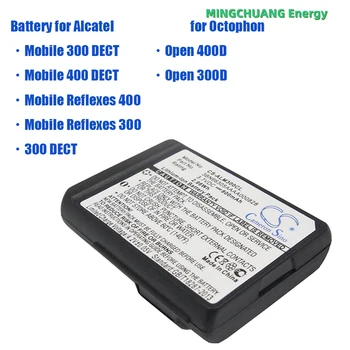 Аккумулятор для Беспроводного телефона Cameron Sino 3,7 В/800 мАч для Alcatel Mobile 300 DECT, 400 DECT, Mobile Reflexes 300, 400, 300 DECT