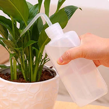 250/500 МЛ Пластиковая бутылка для выжимания Суккулентных растений в горшках Лейка для растений Бутылка для соуса Масло Дозатор жидкости Прозрачный Инструмент для полива