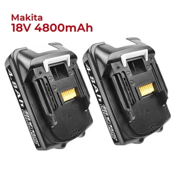 18V 4800mAh LXT Литий-ионный Сменный Аккумулятор для Makita BL1815 BL1830 BL1860 BL1850 BL1840 BL1860 Серии Аккумуляторных Электроинструментов