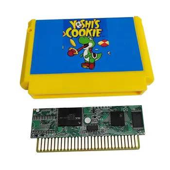 8-Битный Игровой Картридж Yoshi's cookie Для 60-контактной Телевизионной Игровой Консоли