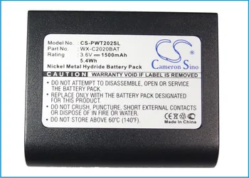 Аккумулятор CS 1500mAh для Panasonic 2020BAT PA04940398 WX-C2020BAT Panasonic WX-CT2020 Ultraplex II