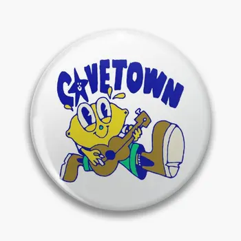 Cavetown Lemon Boy Мягкая пуговица-булавка для одежды, милая брошь для влюбленных, булавка для воротника, ювелирный подарок, забавная шляпа, значок, декор, мультфильм