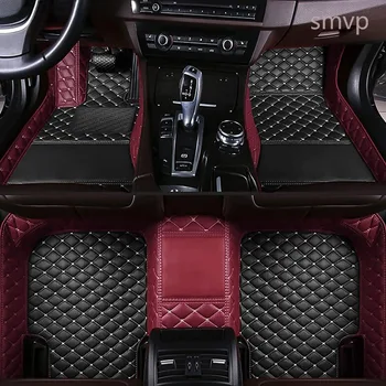 Автомобильные коврики для Buick FirstLand Gl8 2020 2019 2018 2017 7 Мест Ковер из искусственной кожи Индивидуальный стиль Аксессуары для интерьера