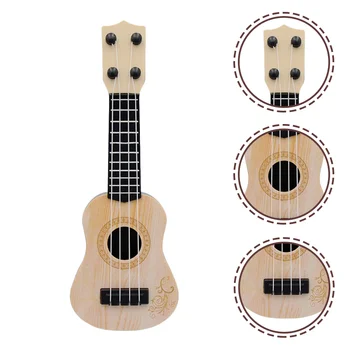 Детские игрушки для укулеле Пластиковая гавайская гитара Музыкальные игрушечные инструменты Обучающая игрушка для детей