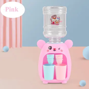 Z3 1 шт. розовая игрушка-симулятор кухни для детей, детская ролевая игра, мини-дозатор воды с двойной головкой