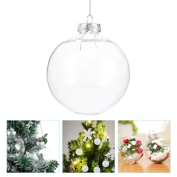 Подвеска в виде рождественского шара, украшения в виде рождественских шаров, Праздничный декор, Подвесной реквизит для фотосъемки, украшение для дома на дереве