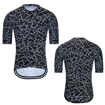 Классическая Черная мужская велосипедная майка 2023, топы для велосипедных гонок, одежда для велосипедистов с коротким рукавом, рубашка Майо, Летняя велосипедная одежда