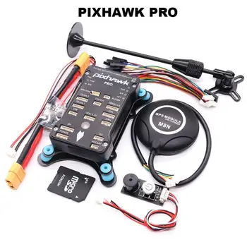 Pixhawk PRO PX4 PIX 32-Битный Контроллер Полета с 4G SD-картой Кнопка Безопасности M8N GPS RC Квадрокоптер Ardupilot ArduPlane ArduRover