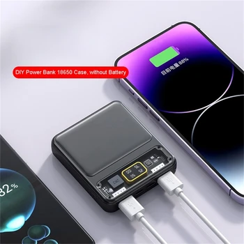 3x18650 Батарейные Отсеки Зарядные Корпуса Чехол для мобильного Питания DIY Box USB Выход Оптом
