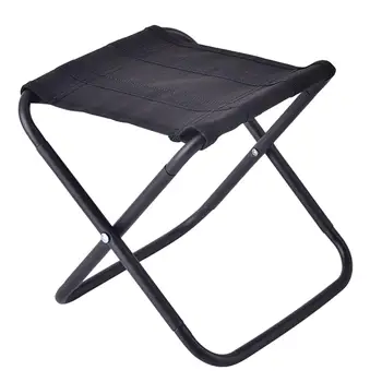 Походный стул кресло с откидной спинкой Подставка для ног Мини Сверхлегкий походный стул Табурет для ног для пеших прогулок альпинизма путешествий Рыбалки Пикника