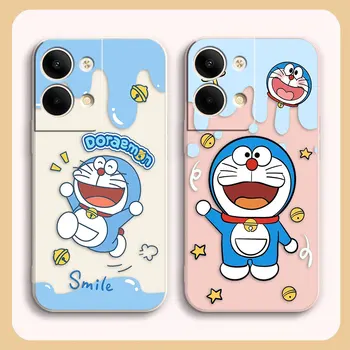 Чехол для телефона OPPO RENO 8 7 9 6 7SE 5 4 4SE 4 3 4G 5G PRO PLUS Цветной чехол Funda Cqoue Shell Capa Аниме D-Doraemon Cat