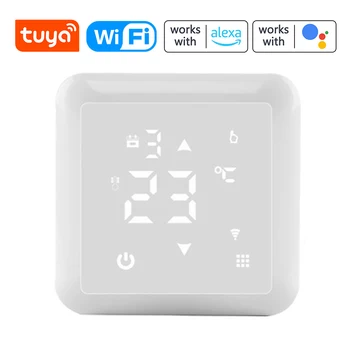 Регулятор температуры Tuya Wifi HY517, электрический котел для подогрева пола, термостат, совместимый с Amazon Alexa и Google Home
