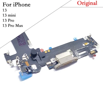1шт Оригинальный USB-Порт Для Зарядки Гибкий Кабель Для iPhone 13 Pro Max 13Mini Dock Charger Board Гибкий Разъем С Микрозаменой