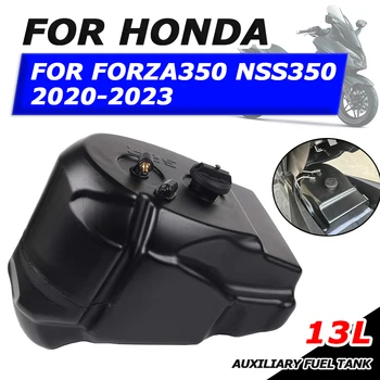 Для Honda Forza 350 Forza350 NSS350 NSS 350 2022 2023 Аксессуары Для мотоциклов 13Л Вспомогательный Газовый Бензиновый Топливный Бак Сиденье Ковшовый Бак